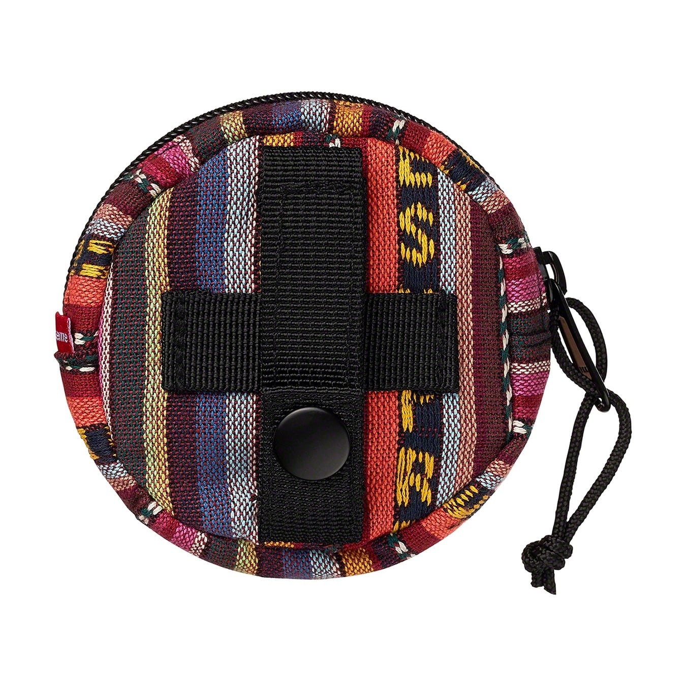 Woven Stripe Coin Pouch view 5